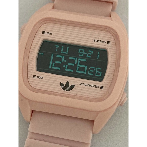 Adidas Rare Pink Dead Stock Chronograph Watch ADH2731 - Picture 1 of 9